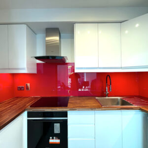 Coloured glass made to measure - Toughened